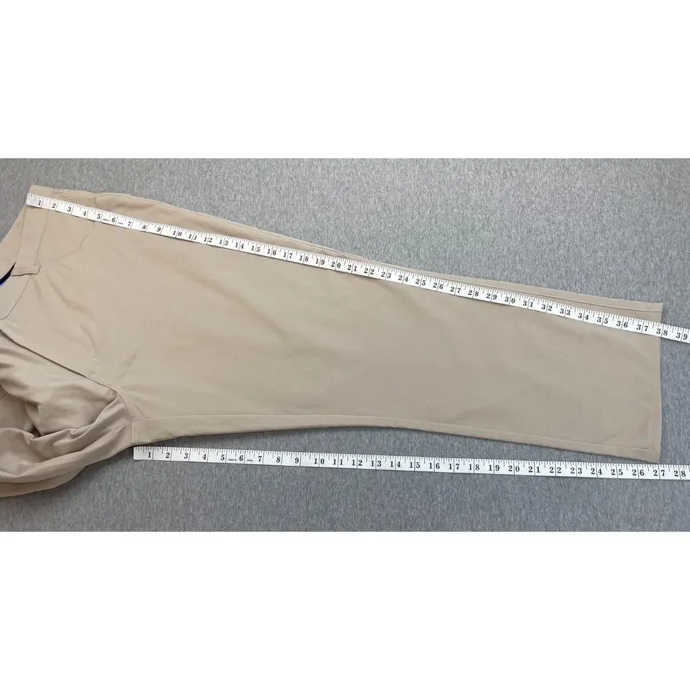 Peter Millar Pants‎ Mens 40 x 32 (Fit 40 x 27) Beige 5-Pocket Performance EB66